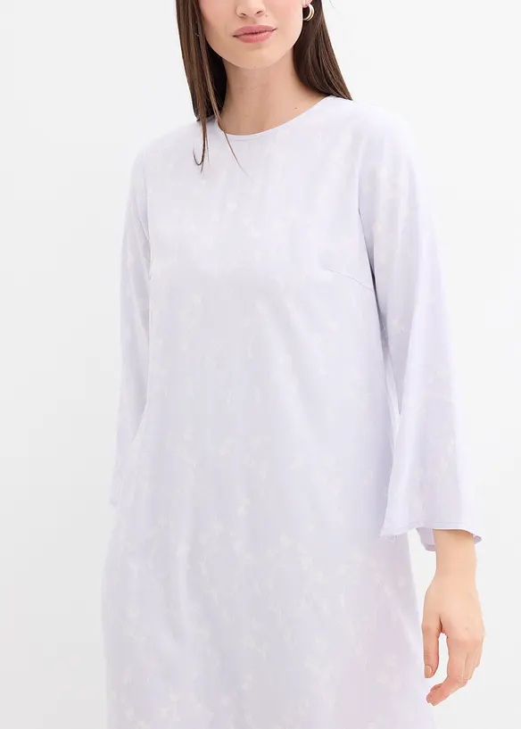 Robe midi florale 100% viscose, bonprix