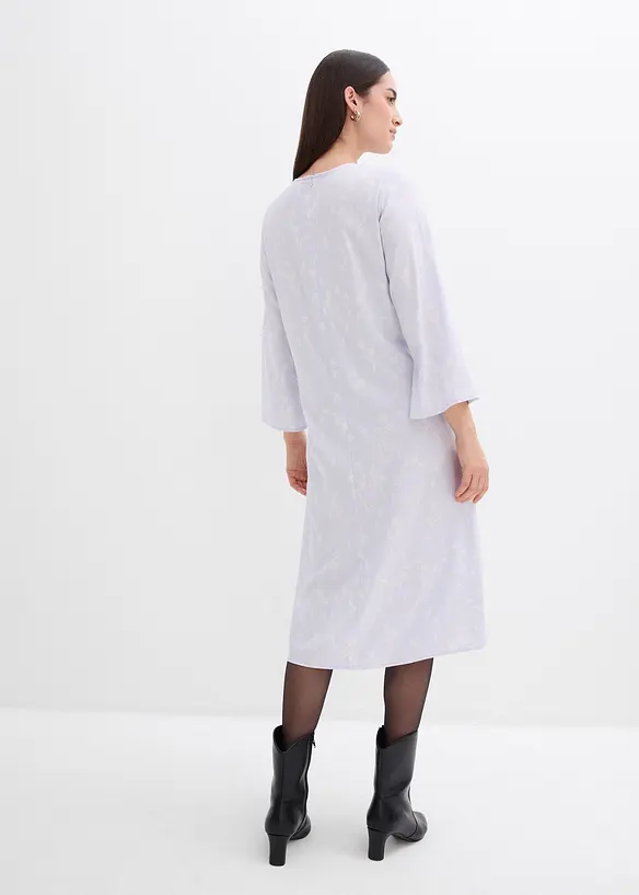 Robe midi florale 100% viscose, bonprix