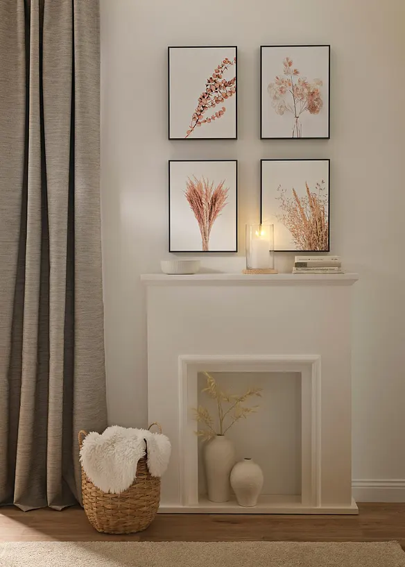 Lot de 4 tableaux, bonprix