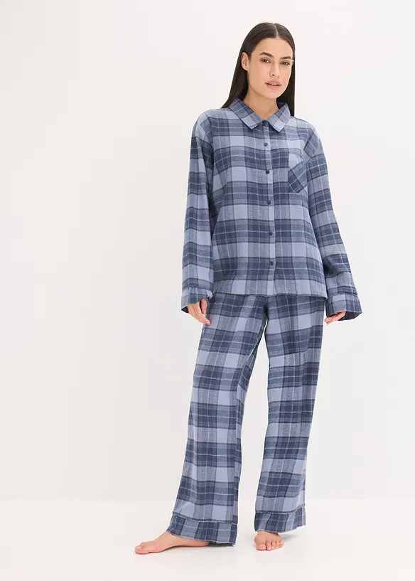 Pyjama tissé en flanelle, bonprix