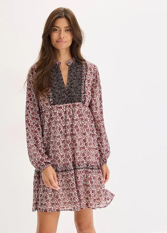 Robe brodée, bonprix