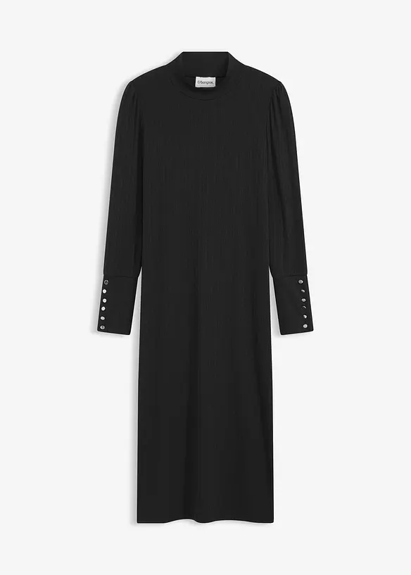 Robe en jersey côtelé, bonprix