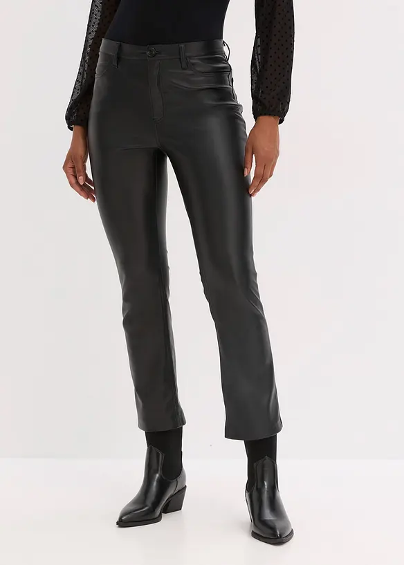 Pantalon enduit, bonprix