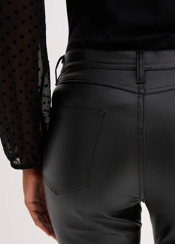 Pantalon enduit, bonprix