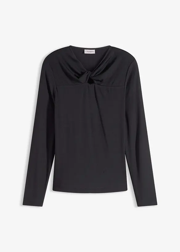 T-shirt côtelé, bonprix