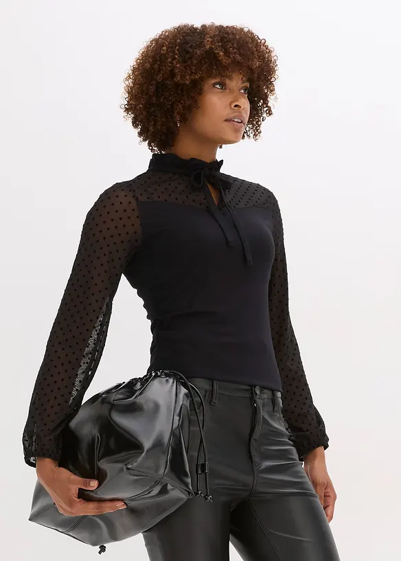 T-shirt en viscose extensible, bonprix