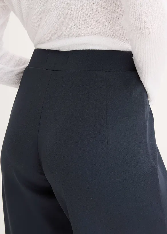 Pantalon en jersey à taille élastiquée, bonprix