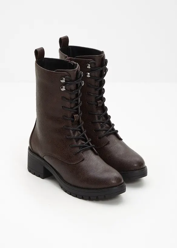 Boots lacées et doublées, bonprix