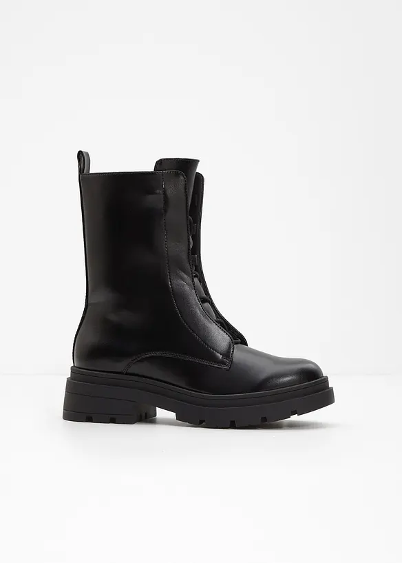 Boots lacées à semelle crantée, bonprix