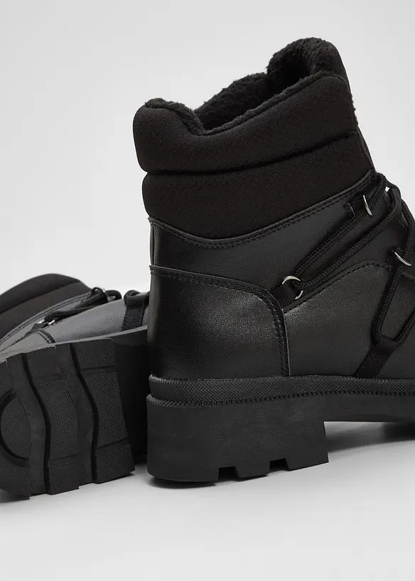 Boots lacées et doublées, bonprix