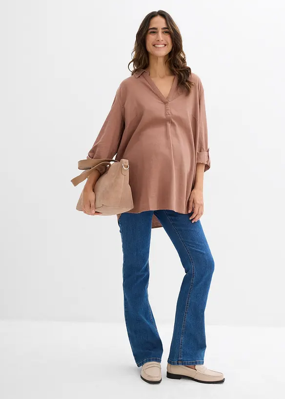 Jean de grossesse légèrement évasé, bonprix