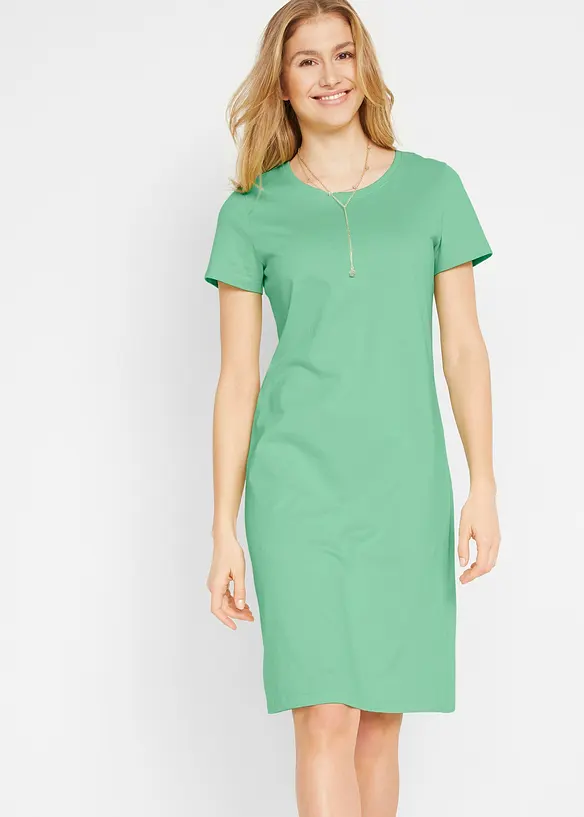 Lot de 2 robes en jersey 100% coton, bonprix