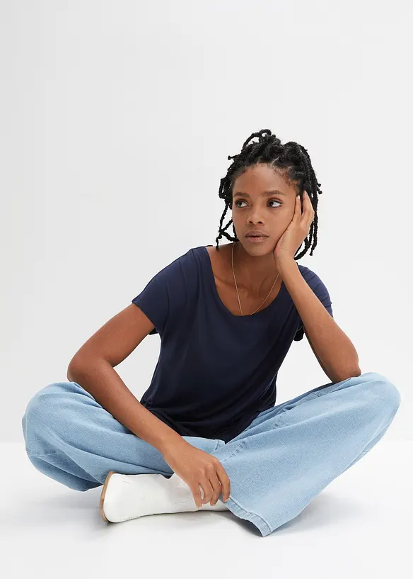 T-shirt 2 en 1, bonprix