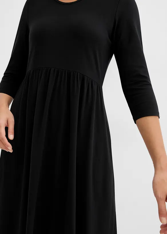 Robe midi en jersey coton, bonprix