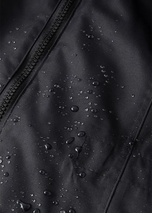 Parka de mi-saison imperméable à capuche, style 2-en-1, bonprix