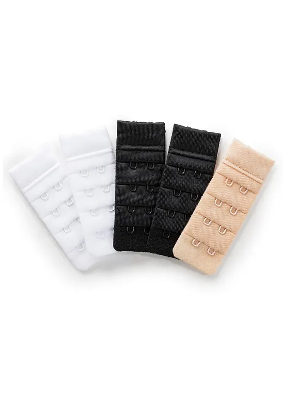 Lot de 5 rallonges pour soutien-gorge, bonprix