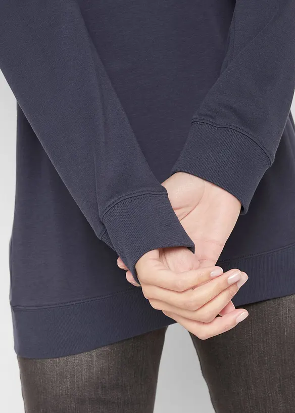 T-shirt manches longues, imprim&eacute;, bonprix