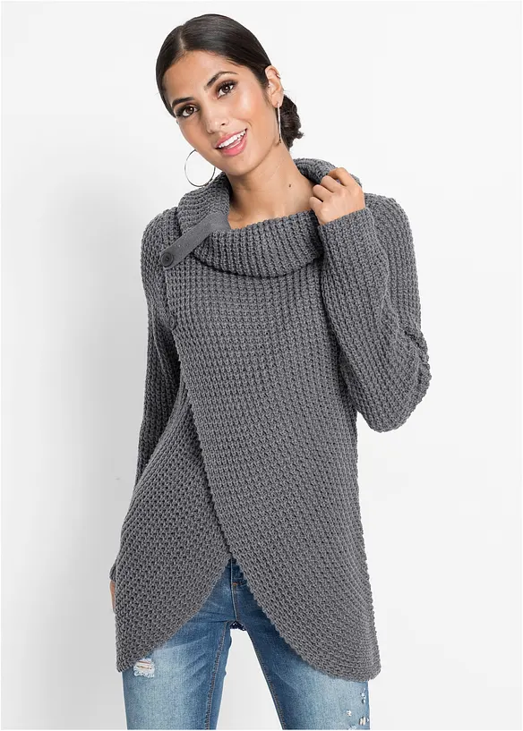 Pull en grosse maille, bonprix