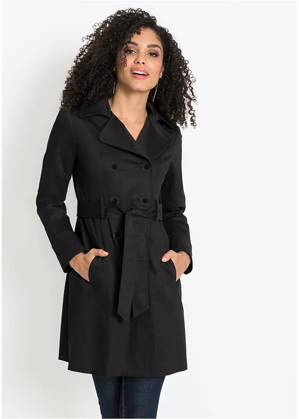 Trench-coat en coton, bonprix