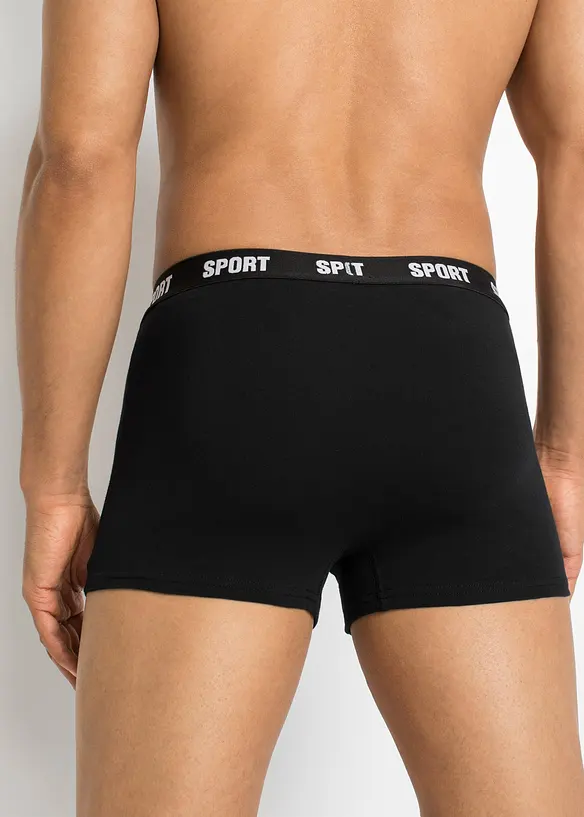 Lot de 3 boxers coton, bonprix