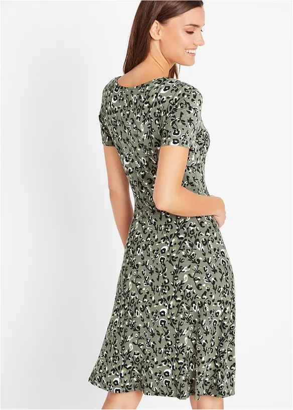 Robe fluide en jersey viscose, bonprix