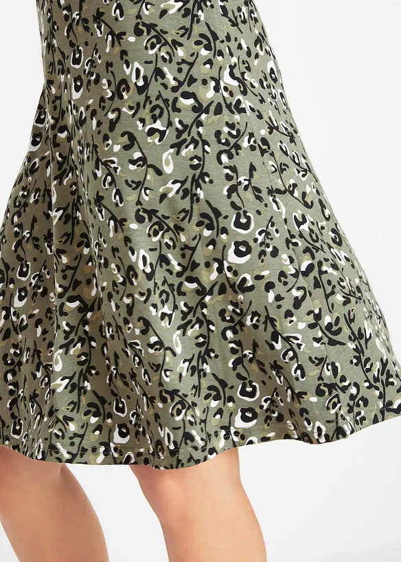 Robe fluide en jersey viscose, bonprix