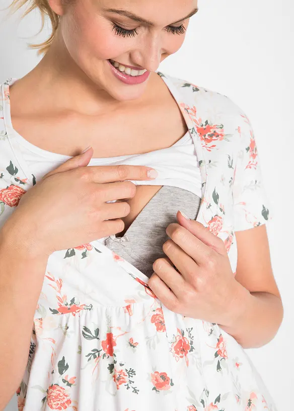 T-shirt de grossesse avec fonction allaitement, bonprix