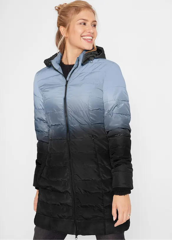 Veste matelassée avec dégradé de couleur, bonprix
