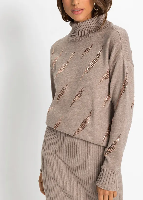 Pull doux et oversize en viscose majoritaire, bonprix