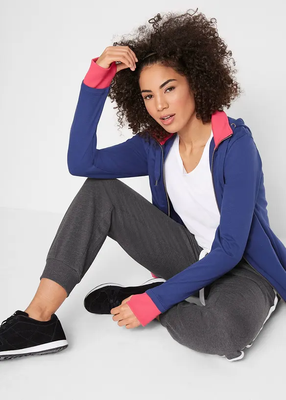Pantalon de jogging en coton mélangé, bonprix