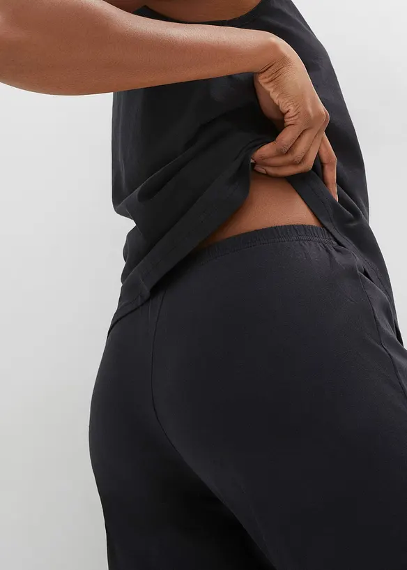 Pyjama &agrave; empi&egrave;cement en dentelle, bonprix