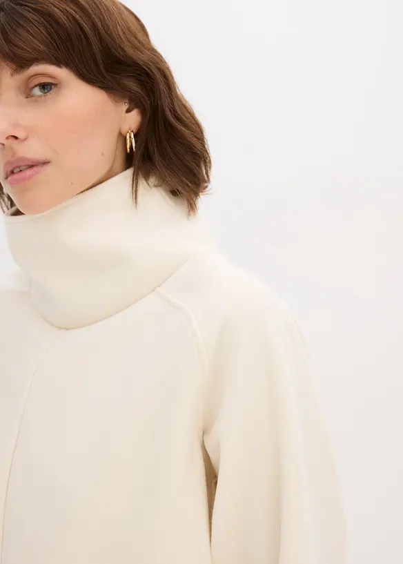 Pull col boule, bonprix