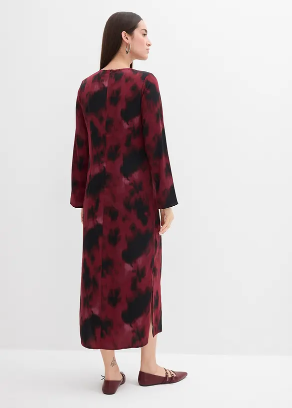 Robe midi en satin, bonprix