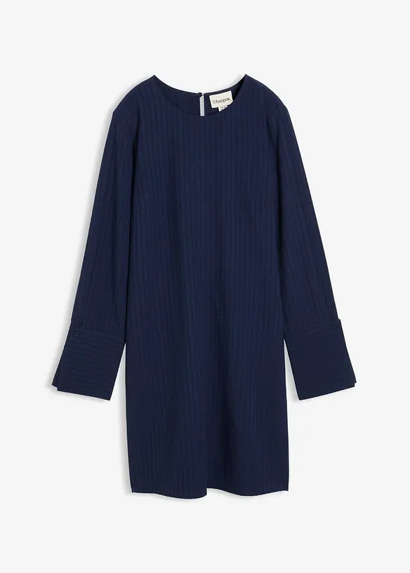 Robe courte et texturée, bonprix