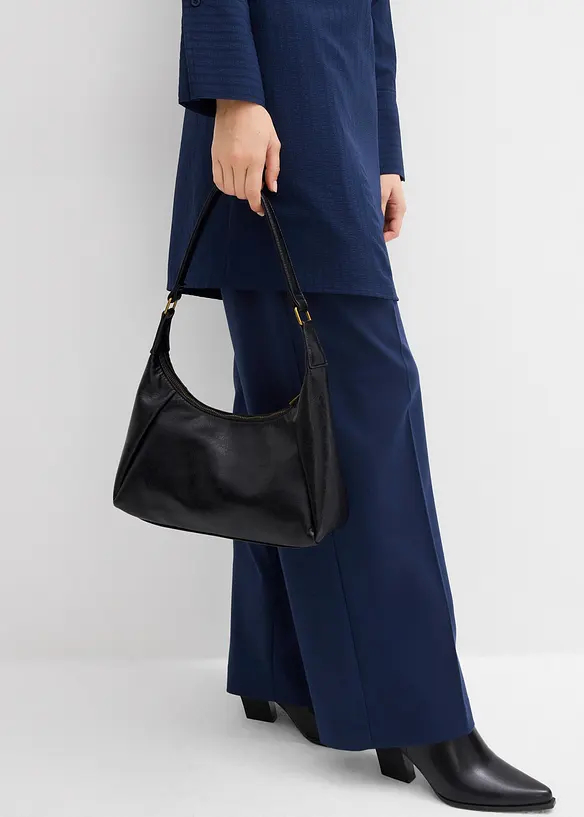 Robe courte et texturée, bonprix