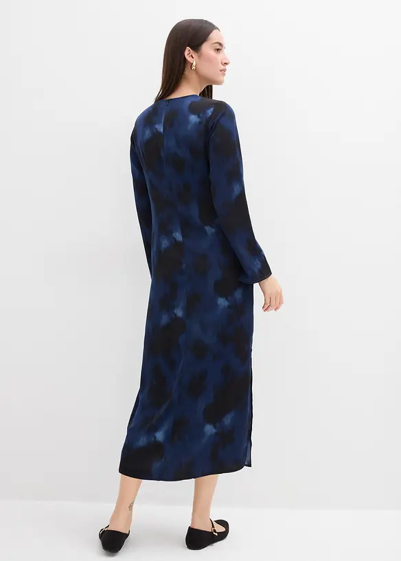 Robe midi en satin, bonprix