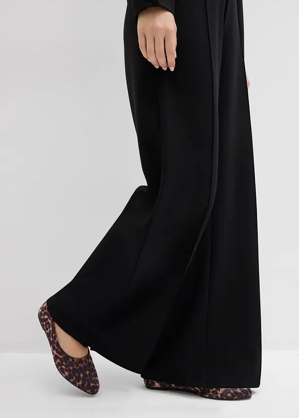 Pantalon en Punto di Roma, bonprix