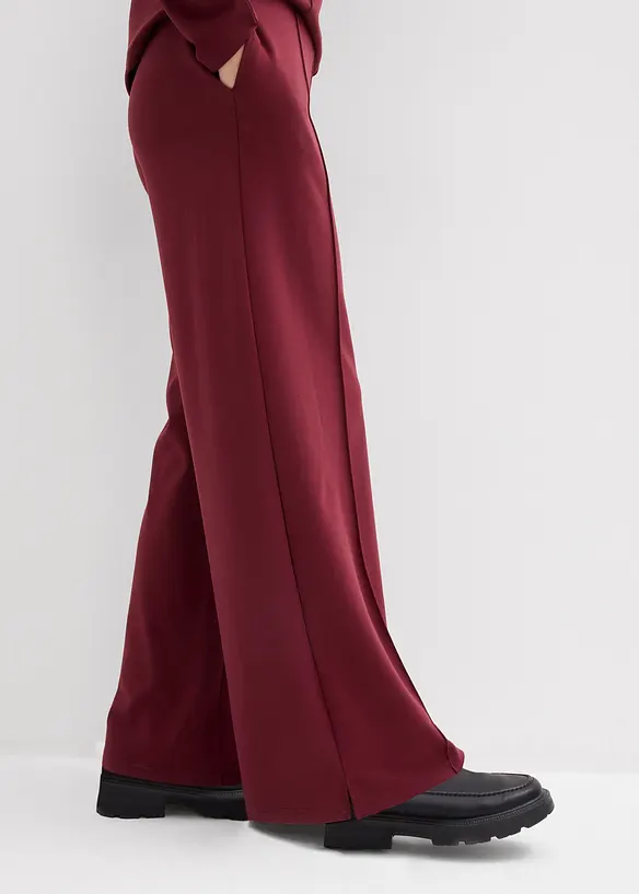 Pantalon en Punto di Roma, bonprix