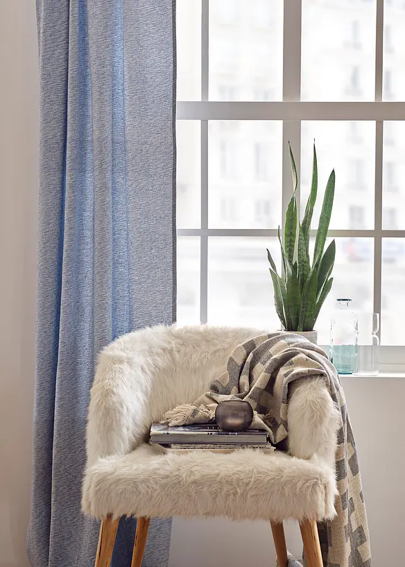 Rideau en coton (1 pce), bonprix