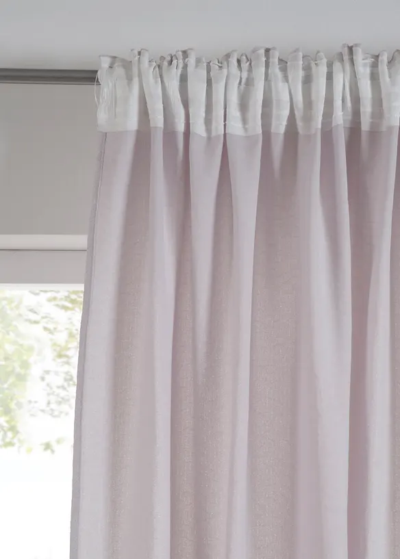 Rideau texturé aspect froissé (1 pce), bonprix