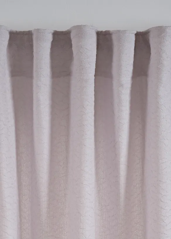 Rideau texturé aspect froissé (1 pce), bonprix