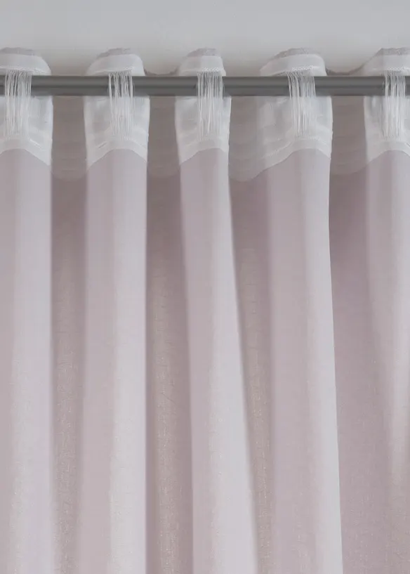 Rideau texturé aspect froissé (1 pce), bonprix