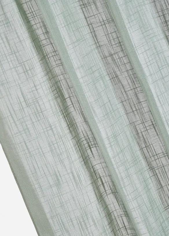 Lot de 2 rideaux panneau texturés, bonprix