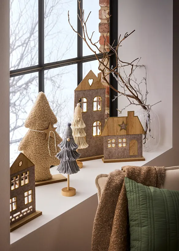 Lot de 2 lutins déco, bonprix