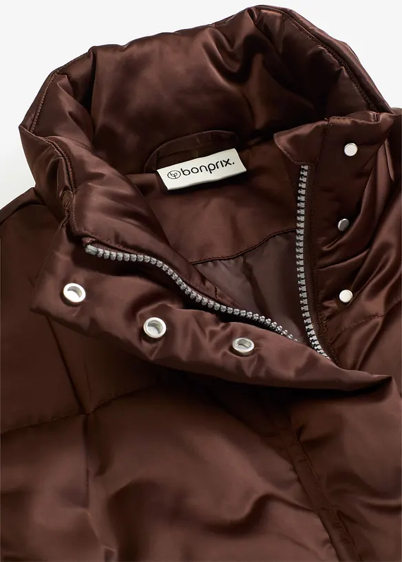 Doudoune sans manches légèrement brillante, bonprix