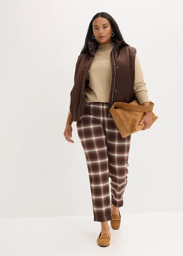 Doudoune sans manches l&eacute;g&egrave;rement brillante, bonprix