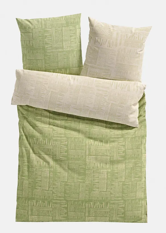 Parure de lit réversible, motif texturé, bonprix