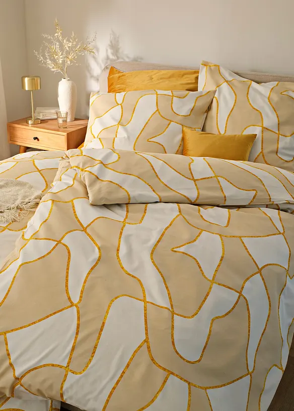 Parure de lit à motif graphique, bonprix