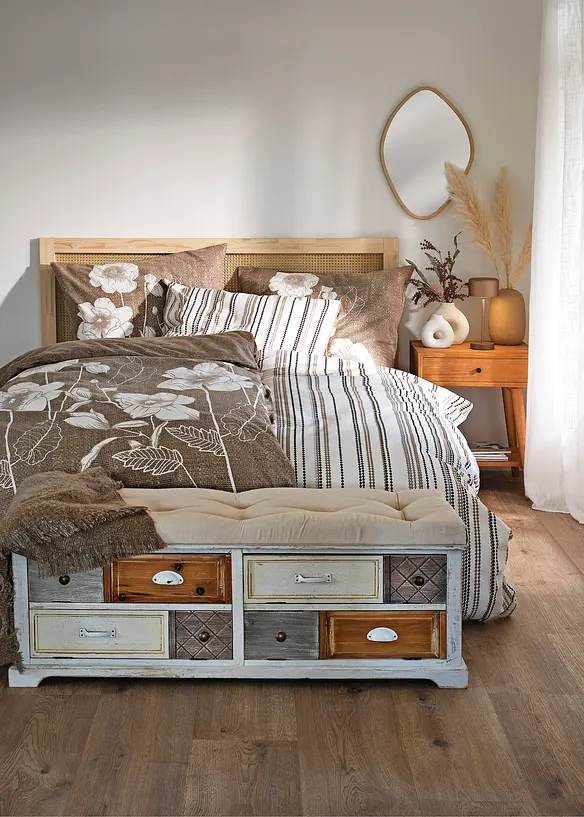 Parure de lit à rayures, bonprix