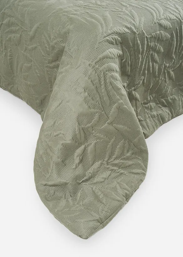 Couvre-lit motif feuillage, bonprix